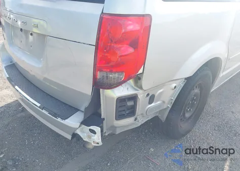 2012 Dodge Grand Caravan Se/Avp из США, поврежденный, VIN 2C4RDGBG2CR299144